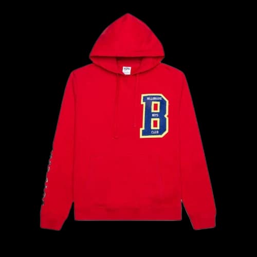 Billionaire Boys Club Letters Hoodie 'Crimson'