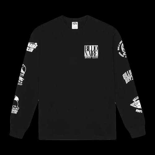 Billionaire Boys Club Tagged Long-Sleeve Tee 'Black'