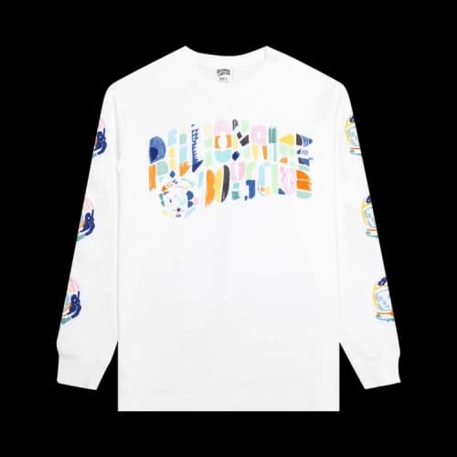 Billionaire Boys Club Abstract Arch Long-Sleeve T-Shirt 'White'