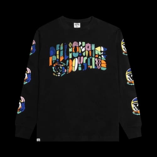 Billionaire Boys Club Abstract Arch Long-Sleeve T-Shirt 'Black'