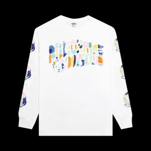 Billionaire Boys Club Abstract Arch Long-Sleeve Knit 'White'