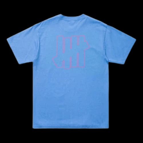 UNDEFEATED ICON S/S TEE Back Large Logo Short Sleeve Unisex Blue