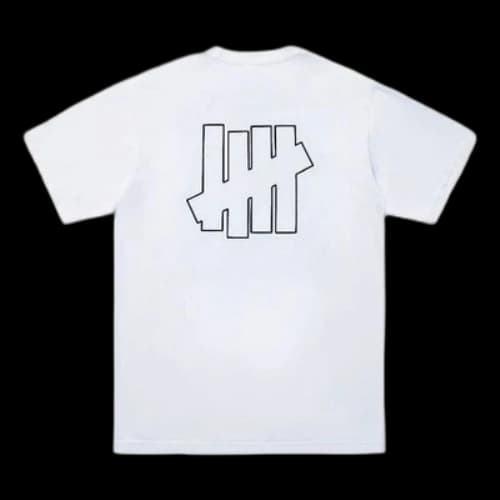 UNDEFEATED ICON S/S TEE Back logo Short-sleeve Tee Unisex White