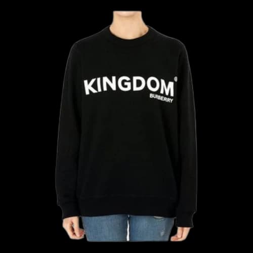 Burberry logo london kingdom tb Letter Female Black/White