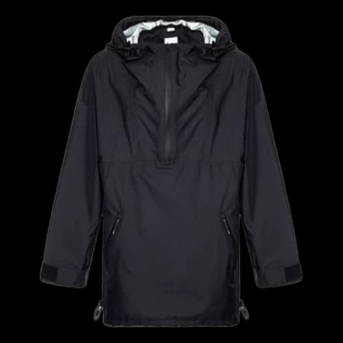 Burberry Half Zipper Pullover Hooded Jacket Black