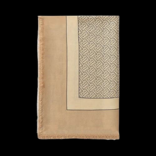 Burberry TB Lightweight Scarf 'Pale Camel'