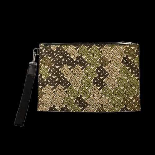 Burberry Print Pouch 'Green'