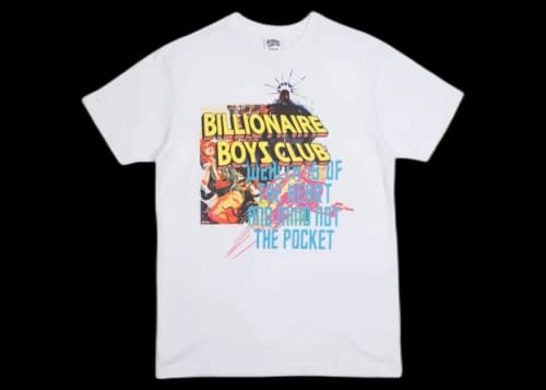 Billionaire Boys Club Collage Tee White