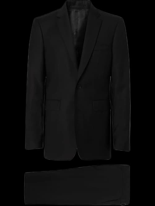 Burberry Classic Fit Wool Suit Black