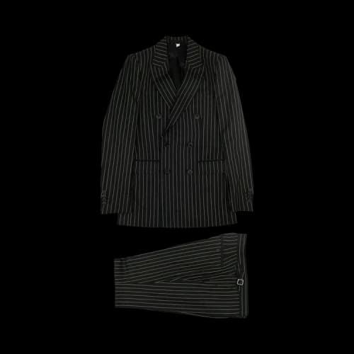 Burberry Pinstriped Blazer 'Black'