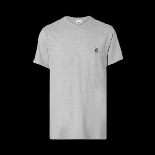 Burberry Monogram Motif Logo T-Shirt Grey