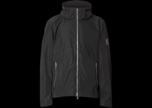 Burberry Packaway Hood Shape-Memory Taffeta Jacket Black