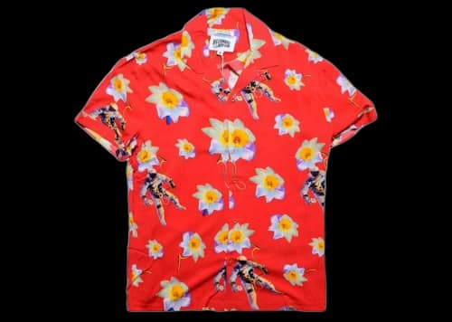 Billionaire Boys Club Dream Space Woven Shirt Red