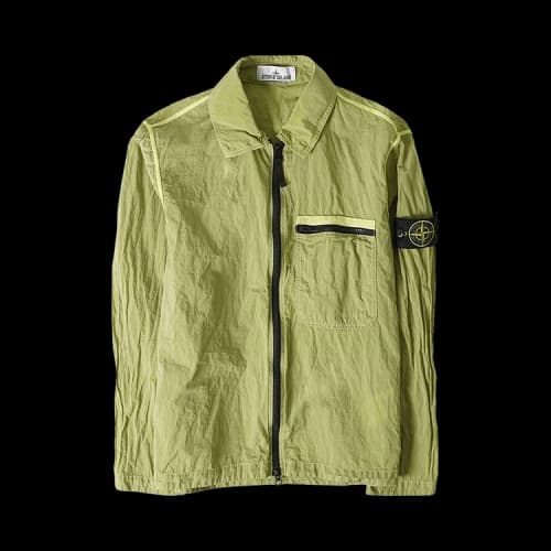 Stone Island Nylon Metal Overshirt 'Lemon'