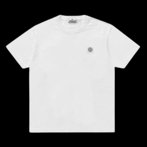 Stone Island Logo Patch T-Shirt 'White'