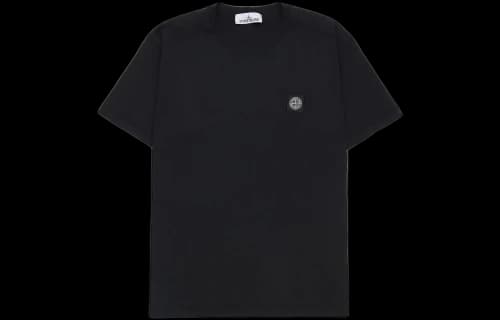 Stone Island Compass Patch Logo T-Shirt 'Black'