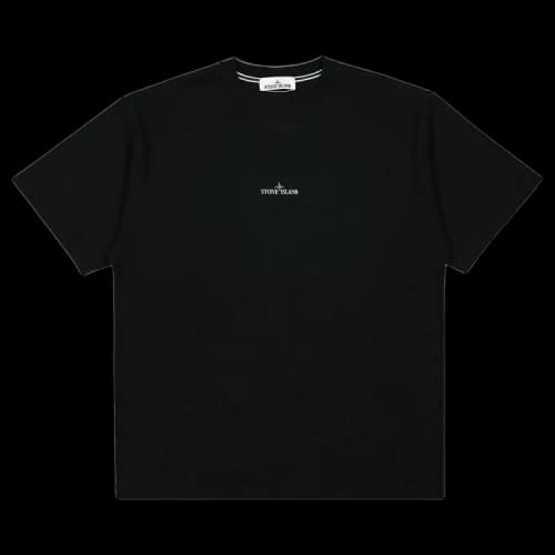 Stone Island Logo Tee 'Black'