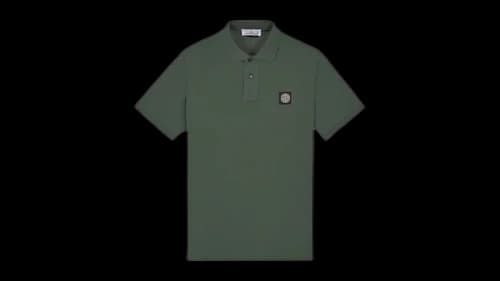 Stone Island Slim Fit Polo Shirt Green