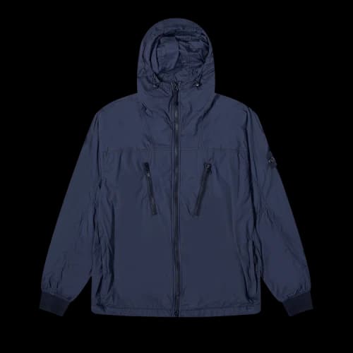 Stone Island Technical Fabric Hooded Jacket 'Navy'