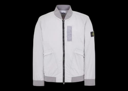 Stone Island Giubbotto Bomber Jacket Charcoal