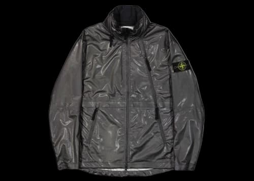 Stone Island Turtleneck Zipper Jacket Grey