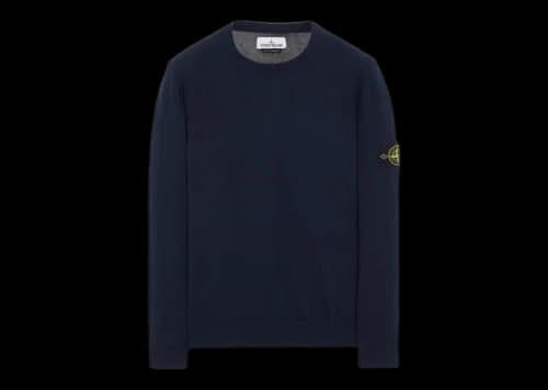 Stone Island Crewneck Sweatshirt Dark Blue
