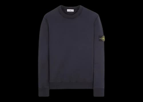 Stone Island Crewneck Sweatshirt Dark Blue