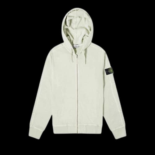 Stone Island Zip Hoodie 'Pistachio'