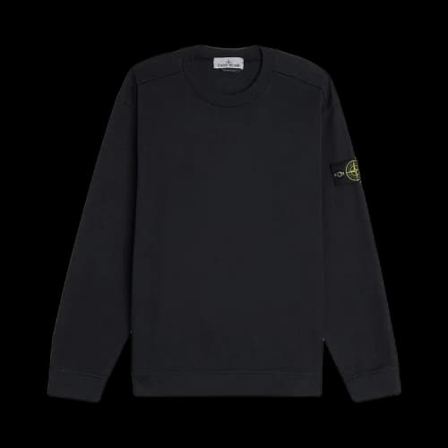 Stone Island Garment Dyed Sweatshirt 'Navy Blue'