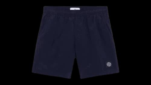 Stone Island Compass Logo Swim Shorts Dark Blue