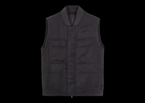 Stone Island Giubbotto S/Maniche Ghost Vest Black
