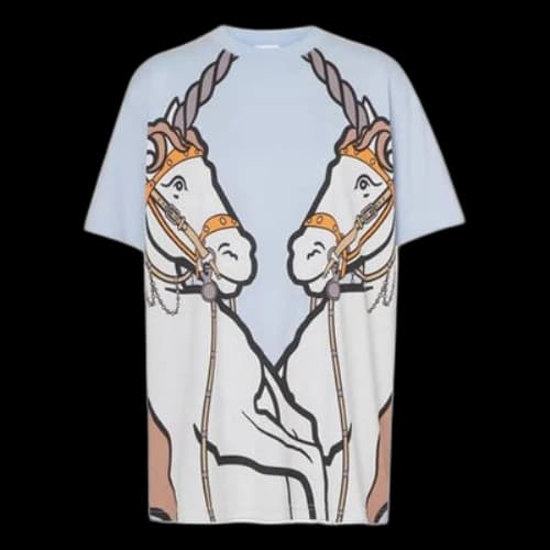Burberry Short Sleeve Blue