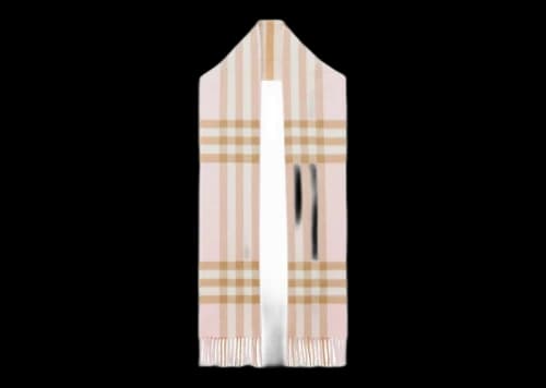 Burberry The Classic Check Cashmere Scarf Alabaster