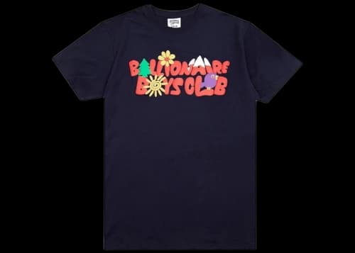 Billionaire Boys Club Peach Mountain Tee Navy