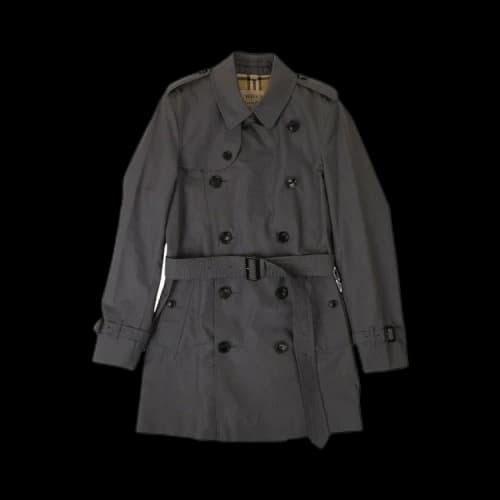 Burberry Chelsea Midi Trench Coat 'Grey'