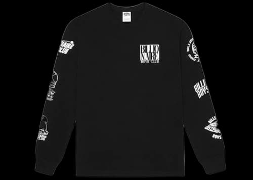 Billionaire Boys Club Tagged Long Sleeve Tee Black