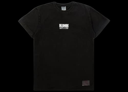 Billionaire Boys Club Straight Font Knit Tee Black