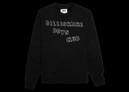 Billionaire Boys Club Club Crew Sweater Black