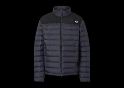 Burberry Logo Graphic Lightweight Padded Jacket Navy/Black