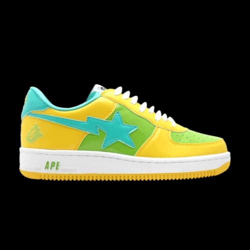 Bapesta FS-001 Low 'Yellow Lime Green'