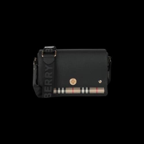 Burberry Medium Note Bag Black