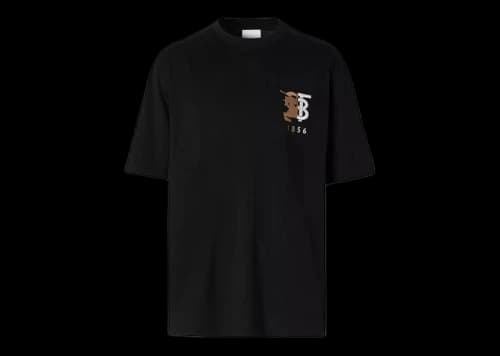 Burberry Contrast Logo T-shirt Black