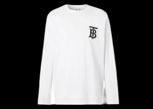 Burberry Monogram Motif L/S T-Shirt (SS22) White
