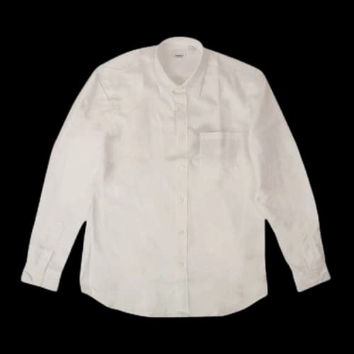 Burberry Double Collar Shirt 'White'