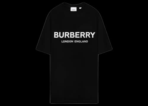 Burberry Logo Print T-shirt Black
