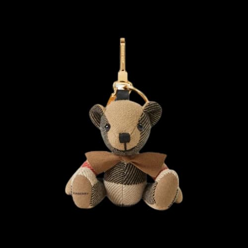 Burberry Thomas Bear Keyring 'Archive Beige'