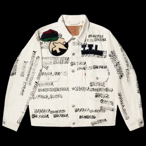 Stussy x Denim Tears x Our Legacy TTL Denim Jacket 'White'