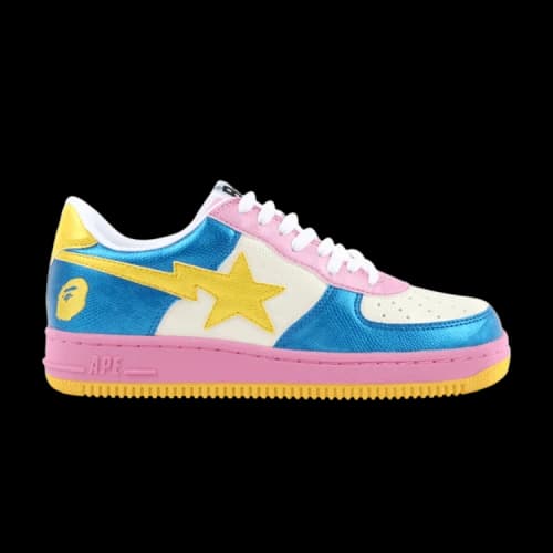 Bapesta FS-001 Low 'Metallic Blue Pink'