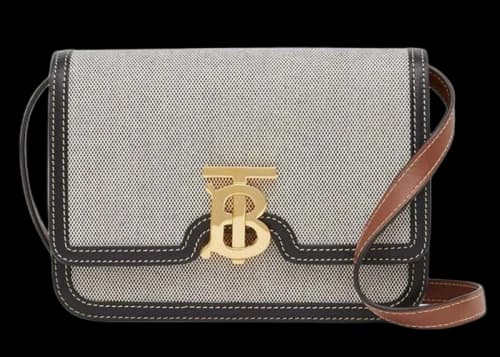 Burberry Tri-Tone TB small Crossbody Grey