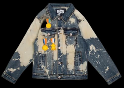 Billionaire Boys Club Little Kids Tiger Scout Jacket Blue